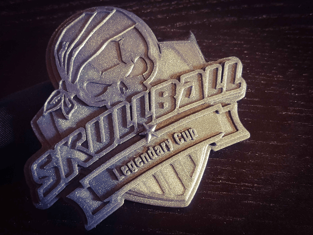 Logo Skullball legendary cup 12cm